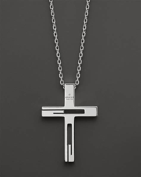 cross necklaces for women gucci|vintage Gucci cross necklace.